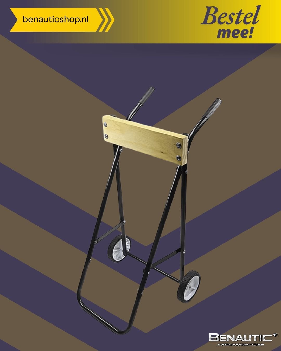 Accessoire outboard trolley small - Tot 40 kg - Inklapbaar, Watersport en Boten, Accessoires en Onderhoud, Nieuw, Ophalen of Verzenden
