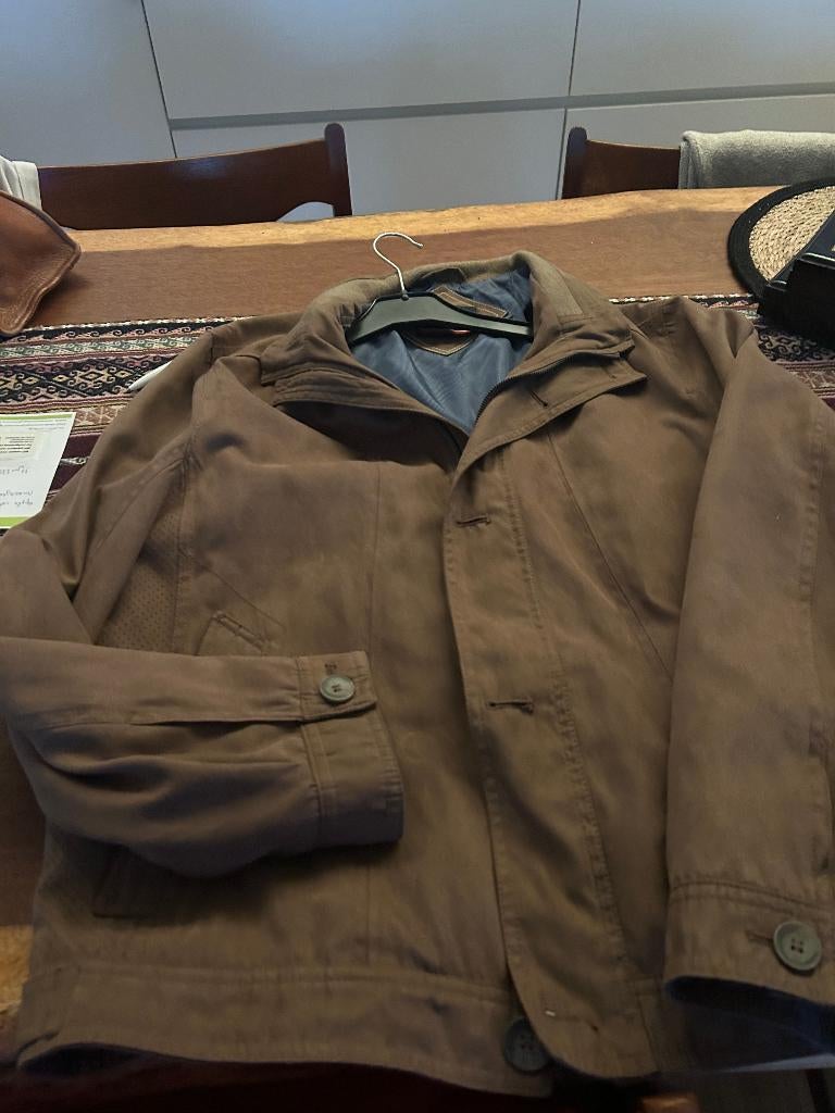 2 daime mannen vesten beige, Enlèvement, Comme neuf, Taille 52/54 (L), Beige