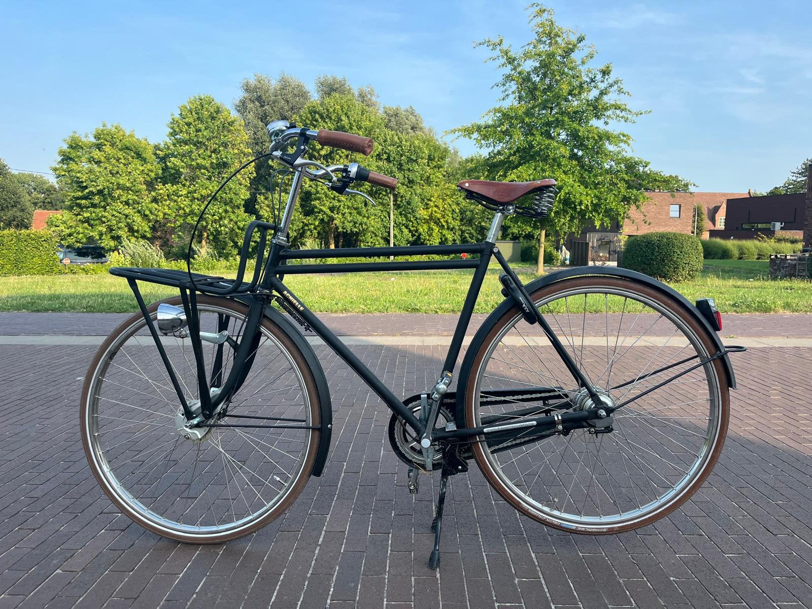 Herenfiets Achielle, Fietsen en Brommers, Ophalen, Gebruikt, Overige merken