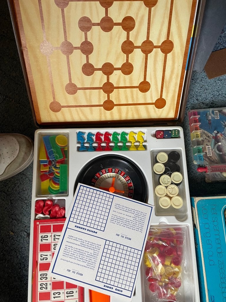3 jeux de sociètè vintage, 1 ou 2 joueurs, Enlèvement ou Envoi, Utilisé