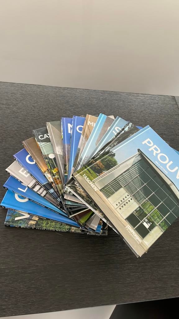 Taschen architectuur pocketreeks 15 boeken (volledige reeks), Ophalen of Verzenden