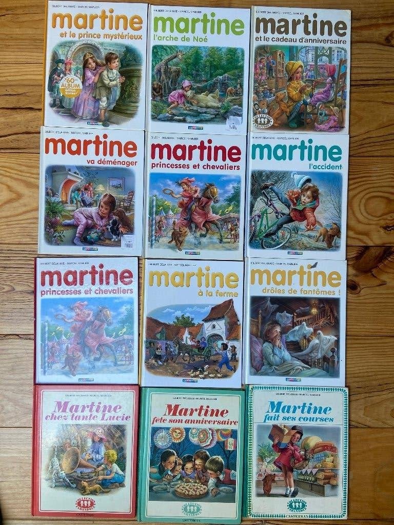 Lot de 35 BD Martine, Livres, Plusieurs BD, Gilbert Delahaye et marcel marlier, Enlèvement, Utilisé