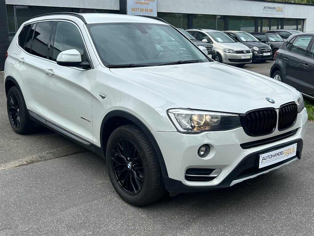 BMW X3 2.0dA xDrive, 2016, 182.870km, €6b, Keuring, Garantie, Autos, BMW, Cuir, Achat, Euro 6, Entreprise