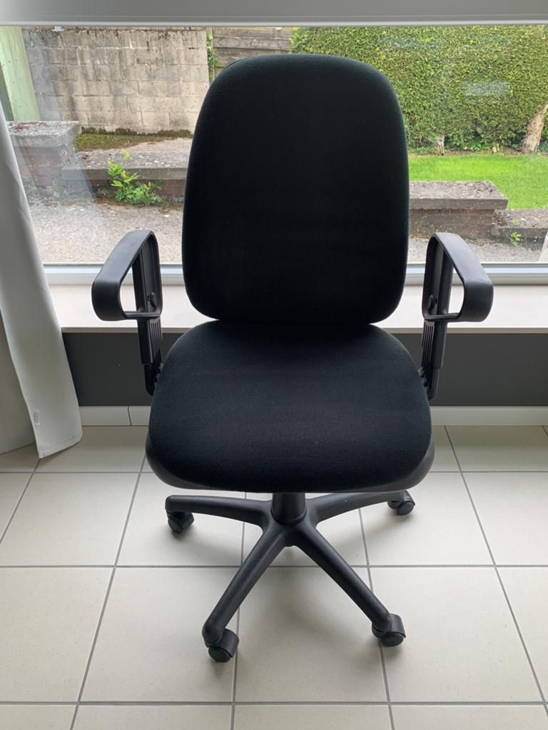 Fauteuil de bureau, Maison & Meubles, Enlèvement, Utilisé, Noir
