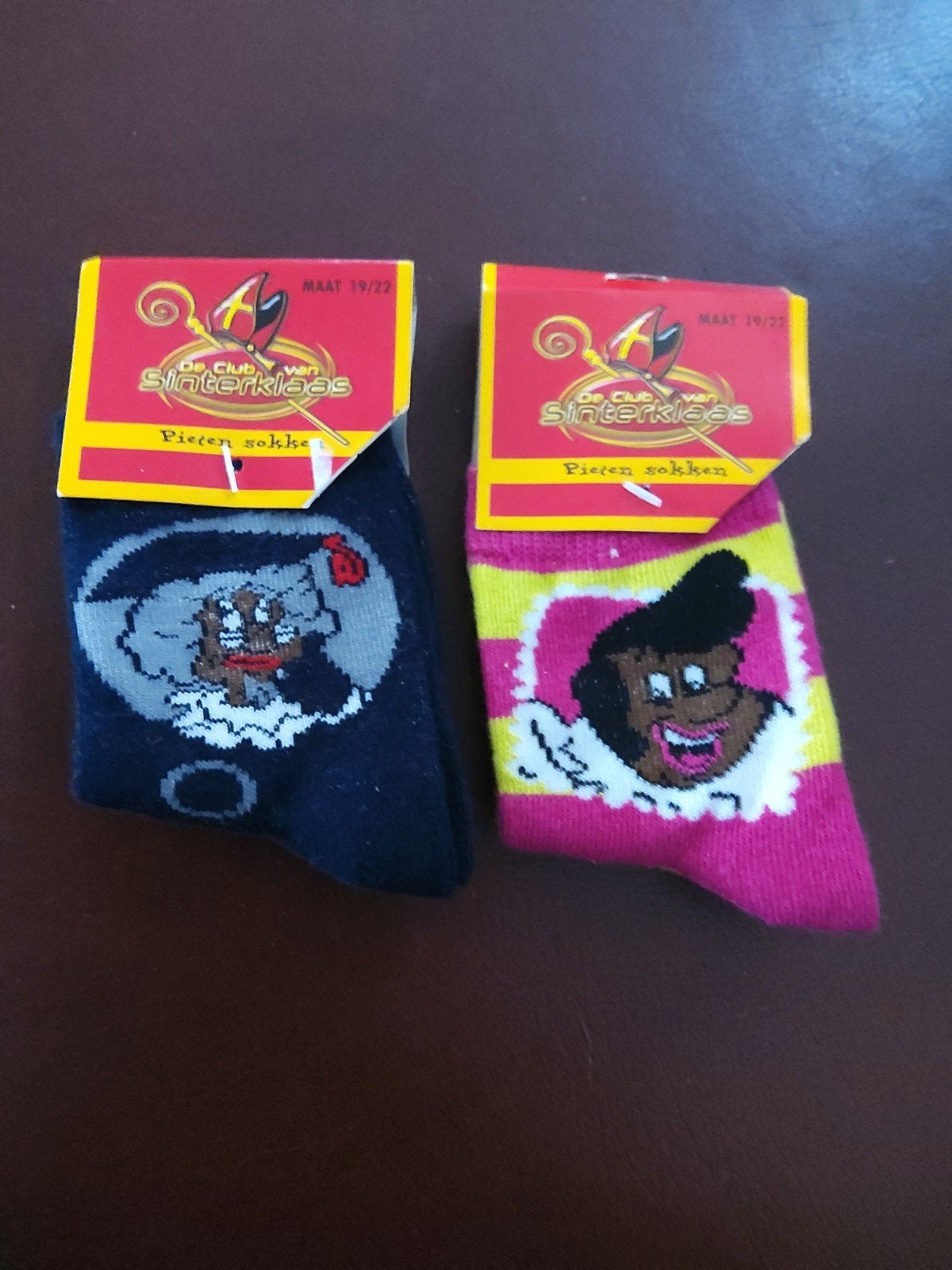 pieten sokken maat 19/22, Jongetje of Meisje, Nieuw, Ophalen of Verzenden, Club van sinterklaas