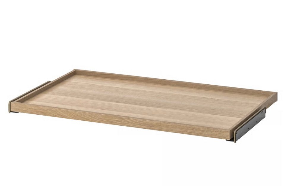 Ikea PAX Komplement uittrekbare plank - wit gelazuurd eik, Enlèvement, Comme neuf