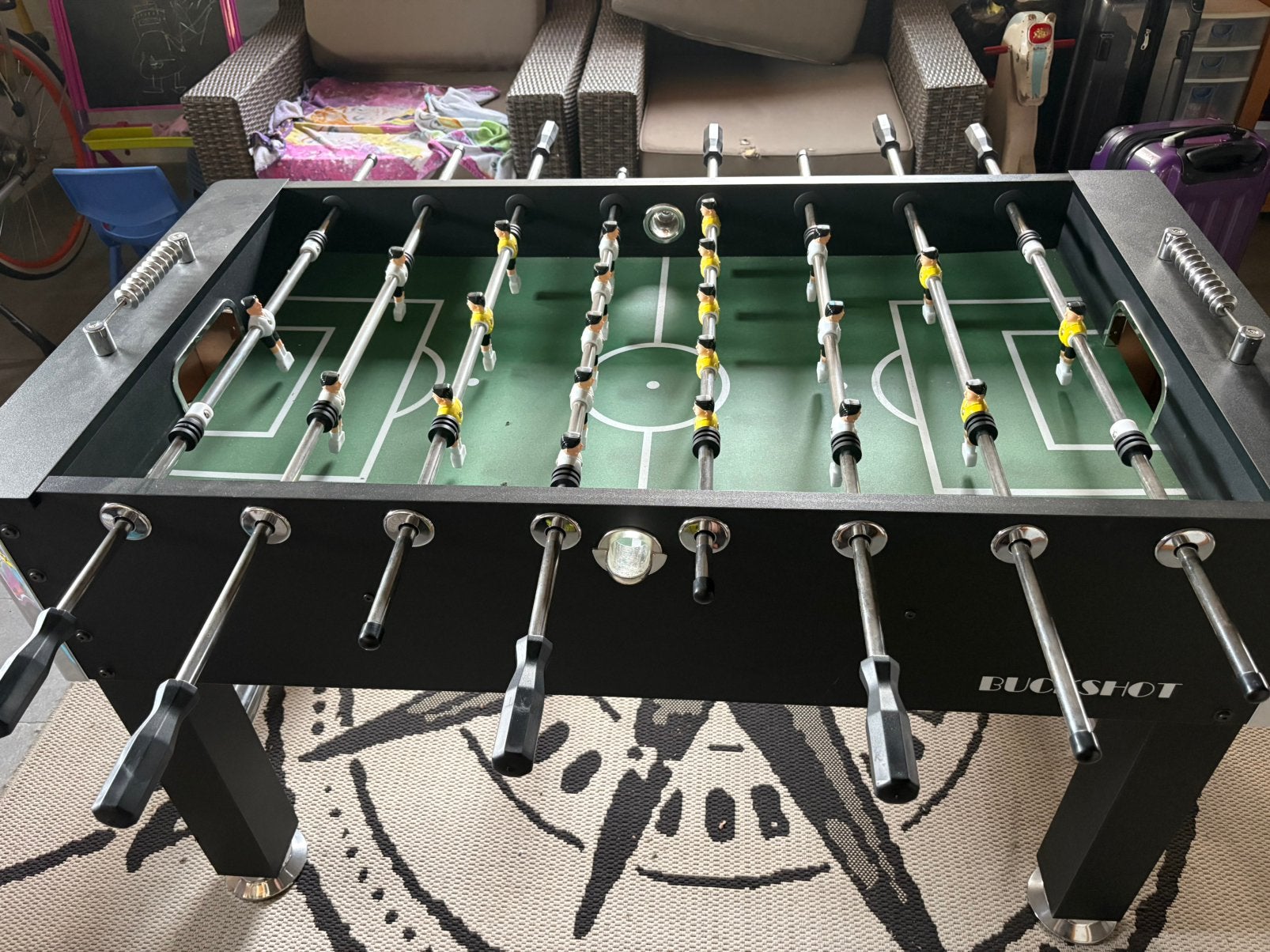 Table de football, Enlèvement, Comme neuf