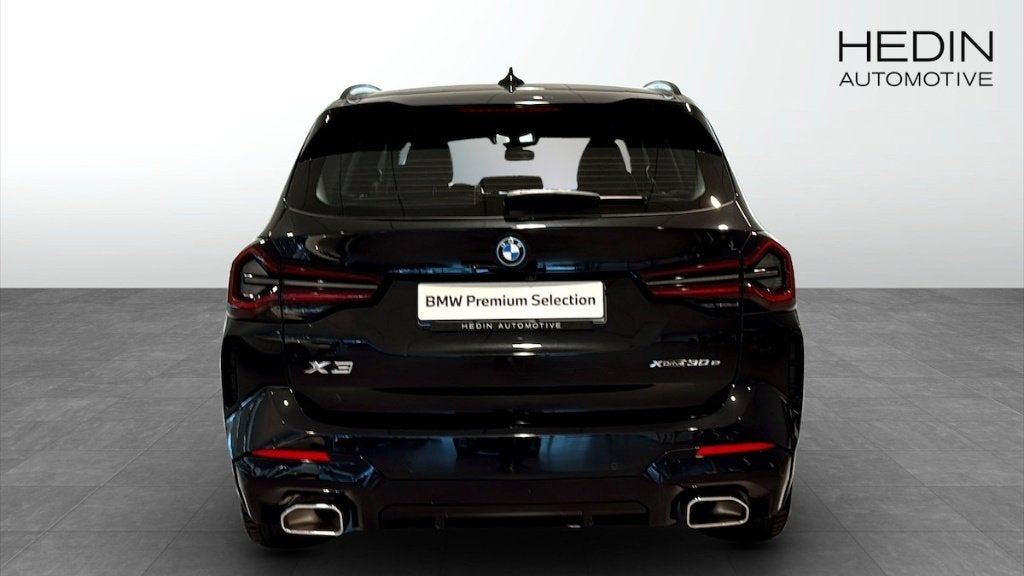 BMW X3 30e, Auto's, Achterwielaandrijving, Zwart, Leder, Bedrijf