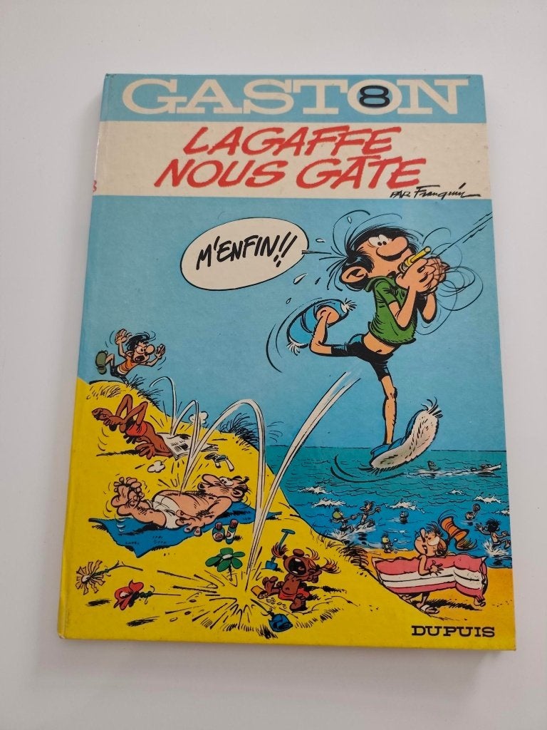 GASTON LAGAFFE N8 – LAGAFFE NOUS GÂTE, Livres, Enlèvement ou Envoi, Une BD, Comme neuf, Franquin