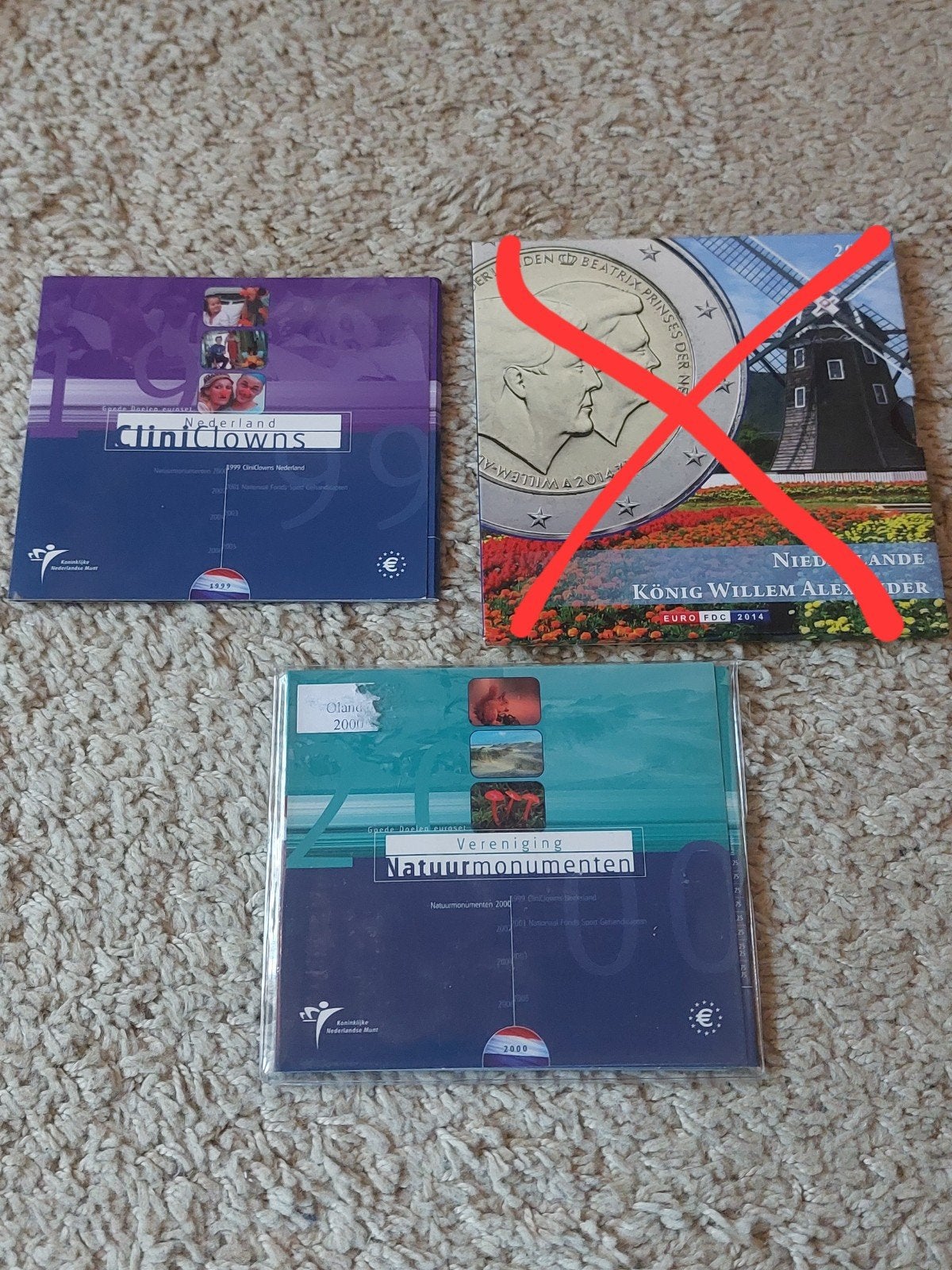 Nederland Eurosets, Ophalen