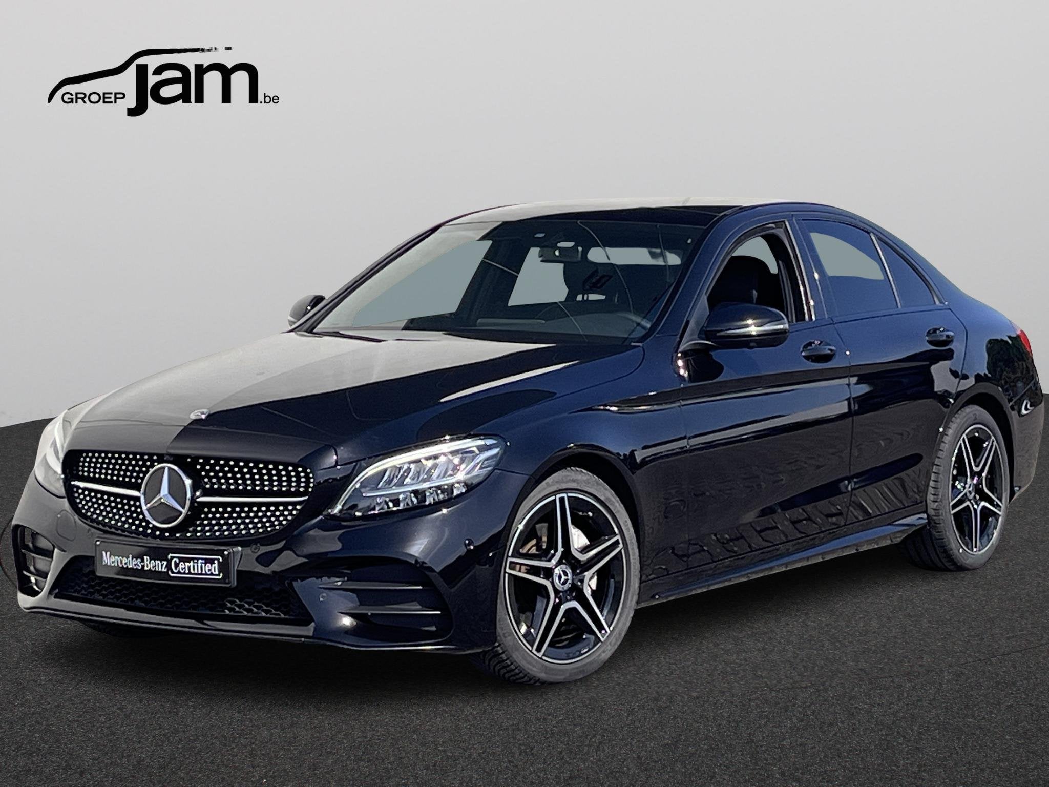 Mercedes-Benz C-Klasse C 200 d AMG/Pano (automatique), Autos, Achat, 1800 kg, 4 portes, Noir