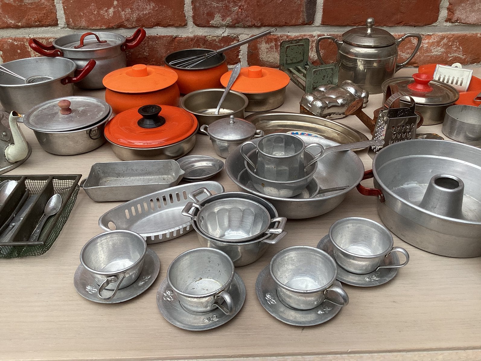 XXL LOT NOSTALGISCHE MINIATUREN VOOR POPPENHUIS - KEUKEN ️, Ophalen, Gebruikt, Accessoires