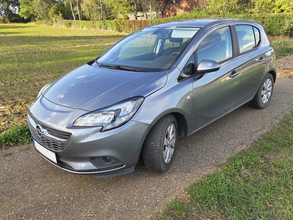 Opel Corsa - 1.4 benzine - 90PK, Auto's, Voorwielaandrijving, Dealer onderhouden, Stof, Zwart