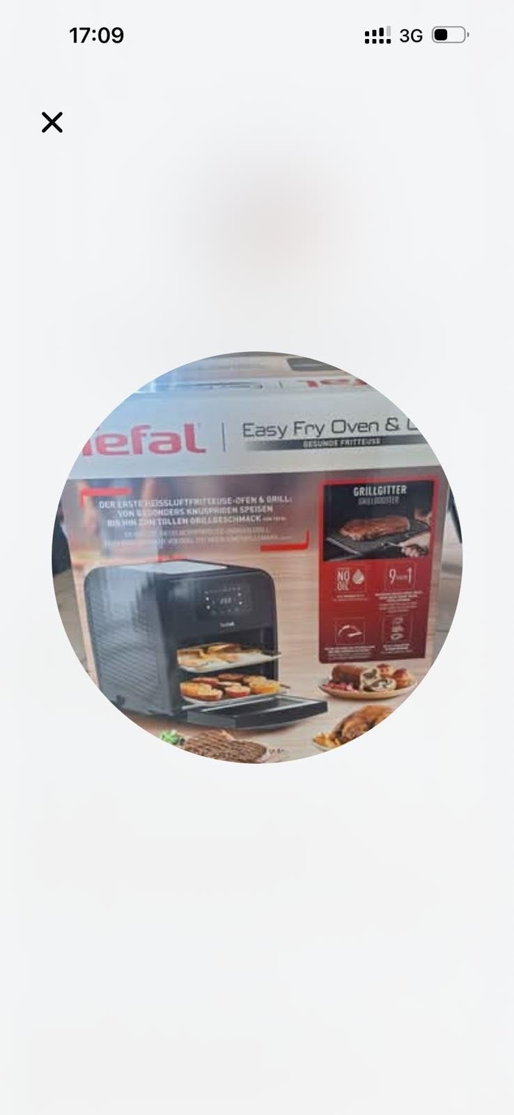 tefal four et grill Tefal Easy Fry FW501815, Ophalen, Nieuw, Airfryer XL