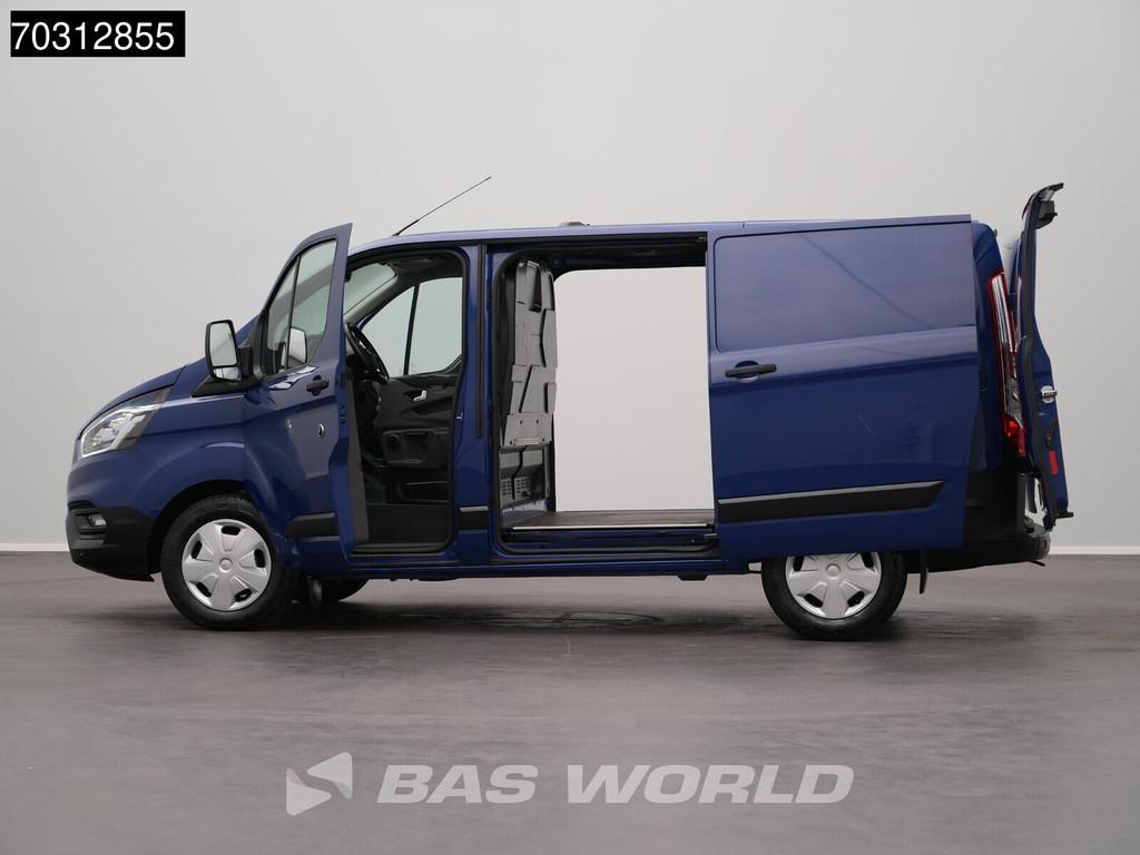 Ford Transit Custom 130PK Automaat 2x Schuifdeur L1H1 ACC LE, Automaat, Stof, Euro 6, 4 cilinders