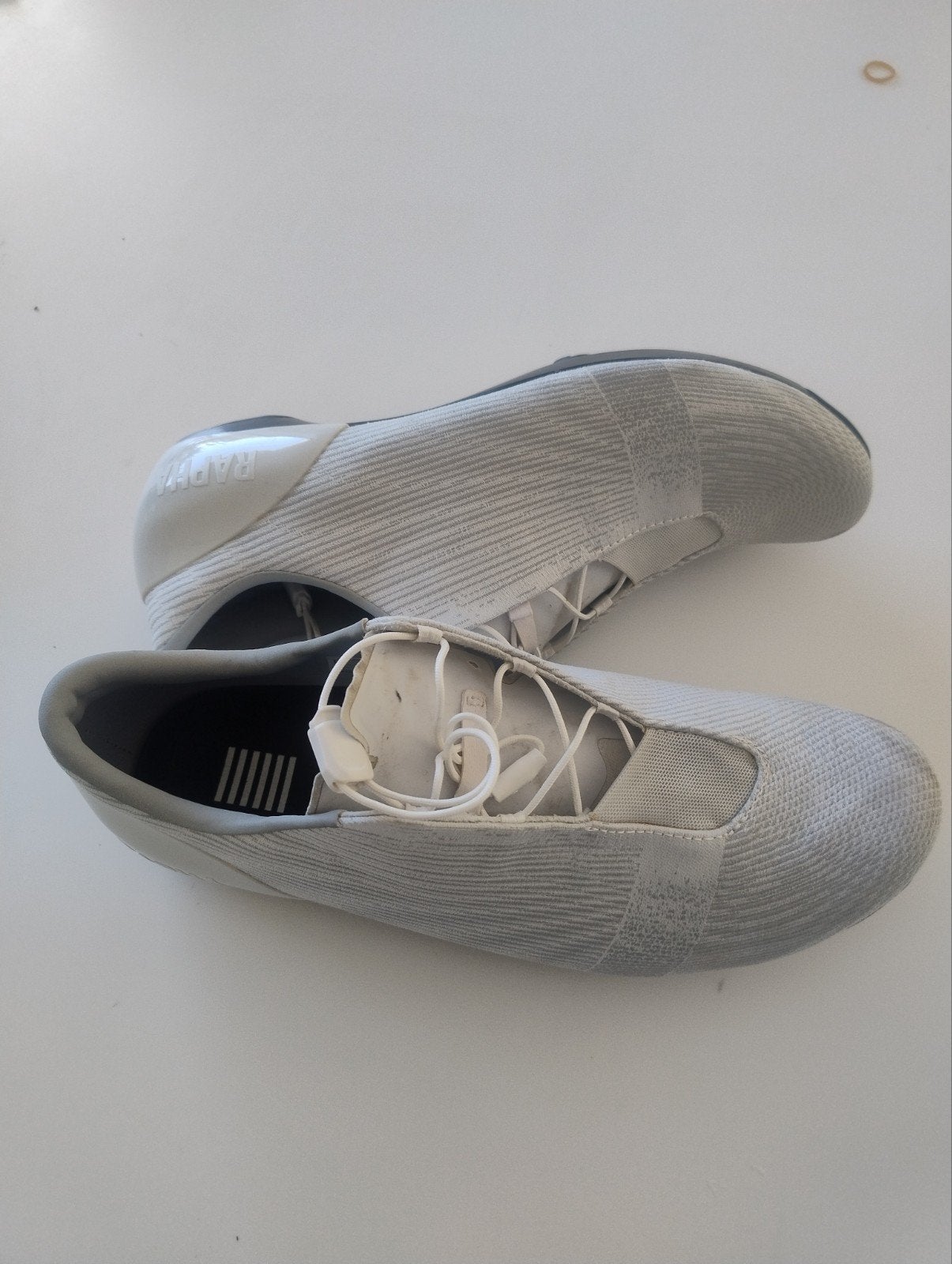 Rapha koersschoenen, Ophalen