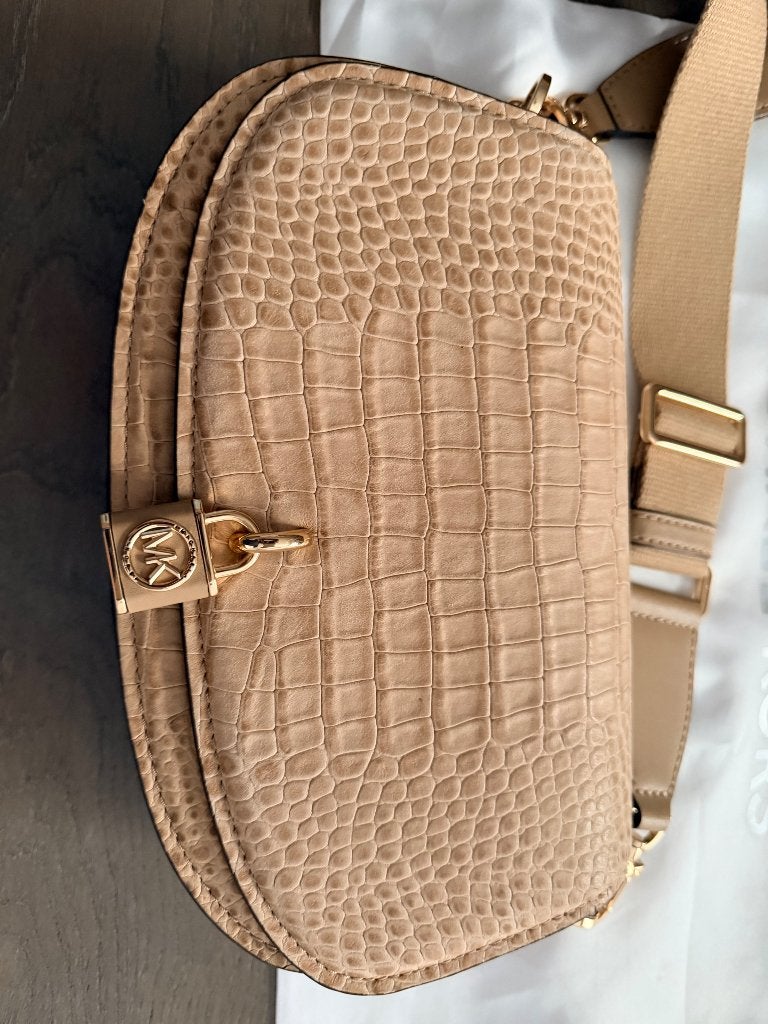 Handtas Michael Kors, Handtassen en Accessoires, Ophalen of Verzenden, Zo goed als nieuw, Beige, Handtas