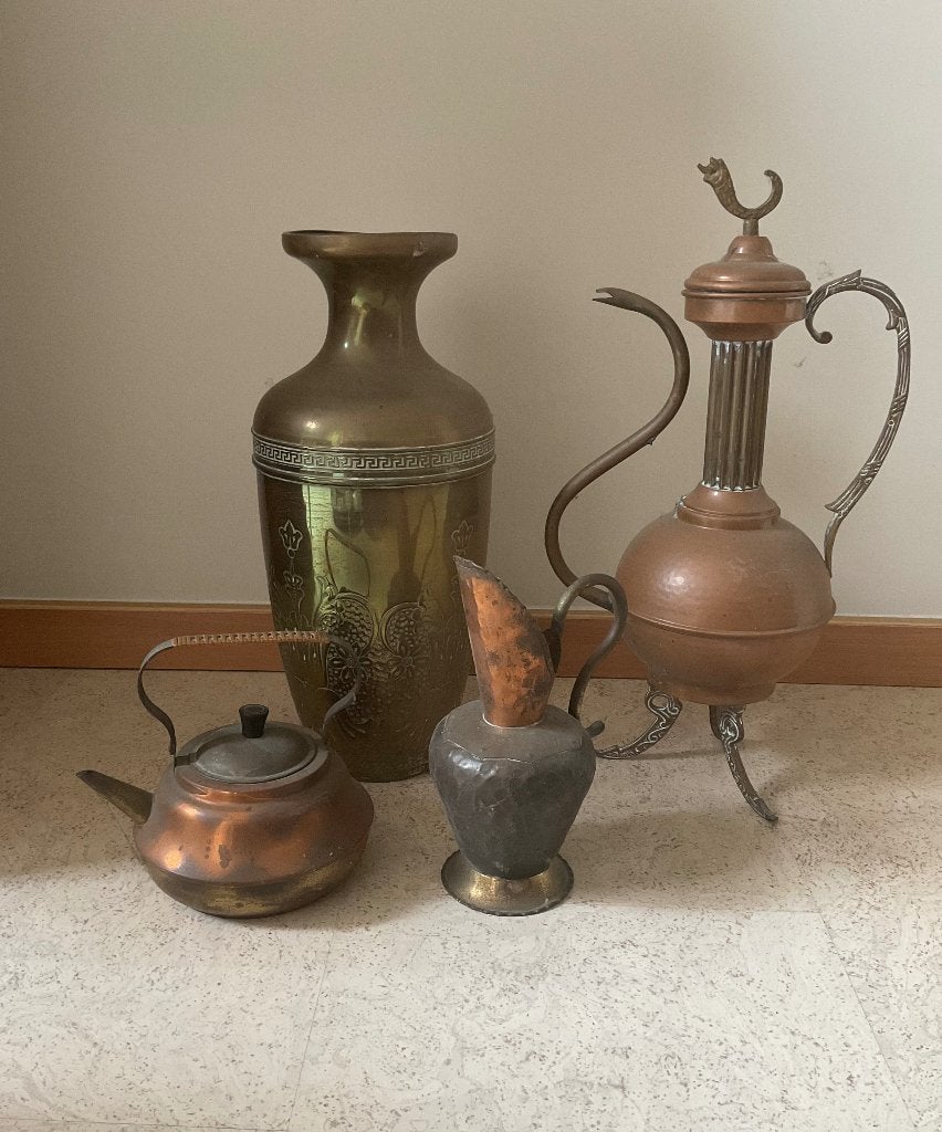 Pots en cuivre, Enlèvement, Cuivre