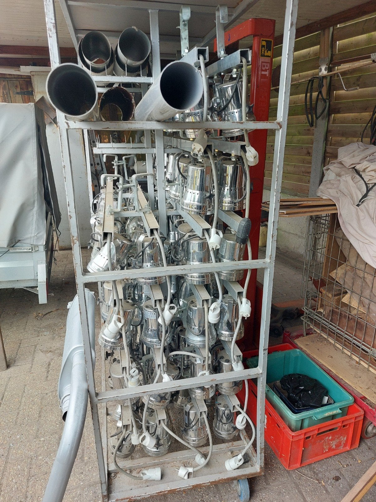 Rvs spots, Muziek en Instrumenten, Licht en Laser, Ophalen, Licht