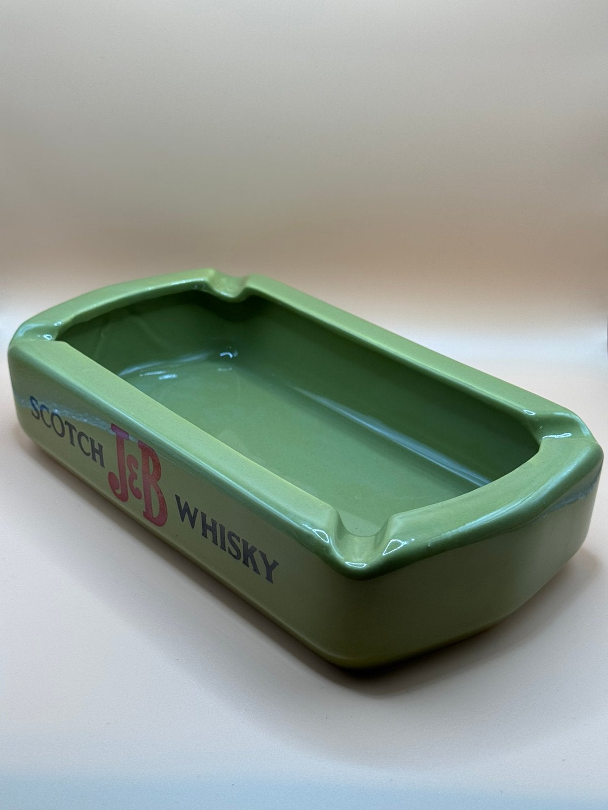 Vintage Scotch J&B Whisky Asbak Ashtray Sigar Ceramica Italy, Collections, Enlèvement, Comme neuf, Cendrier