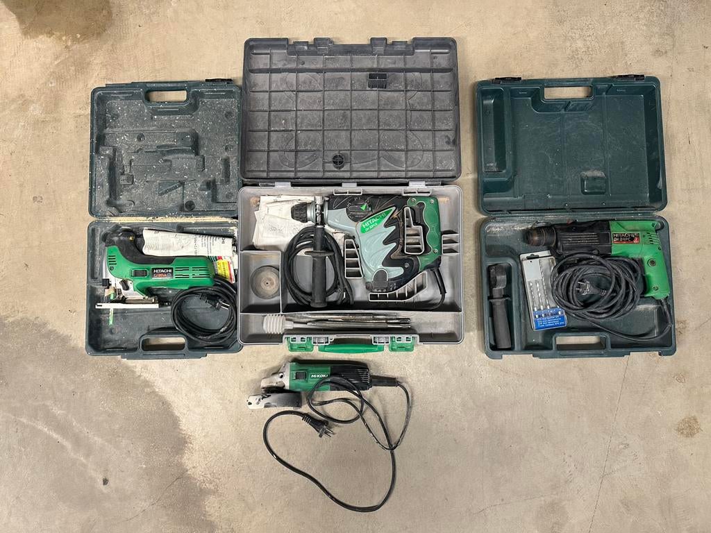 Outils Hitachi, Ophalen, Gebruikt