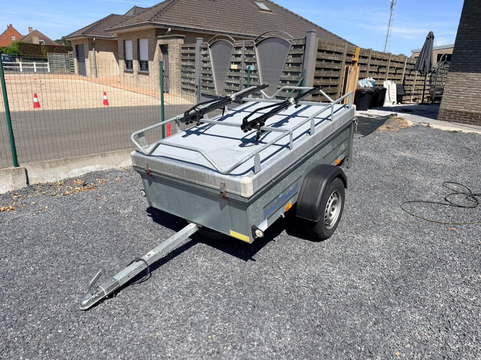 Bagagewagen met fietsendrager / -750KG / Rijbewijs B, Ophalen, Gebruikt