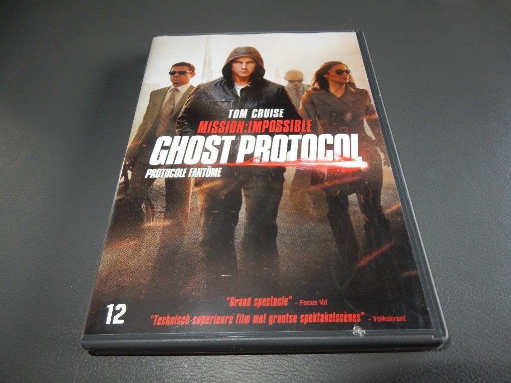 nr.2206- Dvd: M:I ghost protocol - actie, À partir de 12 ans, Enlèvement ou Envoi, Action