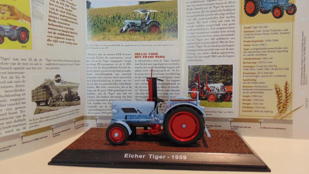 Modèle de tracteur Eicher Tiger EM 200 - 1959 - 1/32, Hobby & Loisirs créatifs, Enlèvement ou Envoi, Comme neuf, Tracteur et Agriculture
