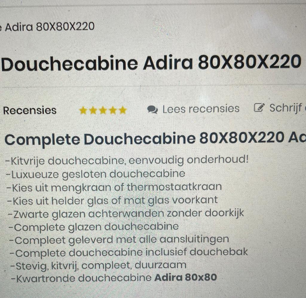 cabine de douche complète, Enlèvement, Neuf, Avec douche
