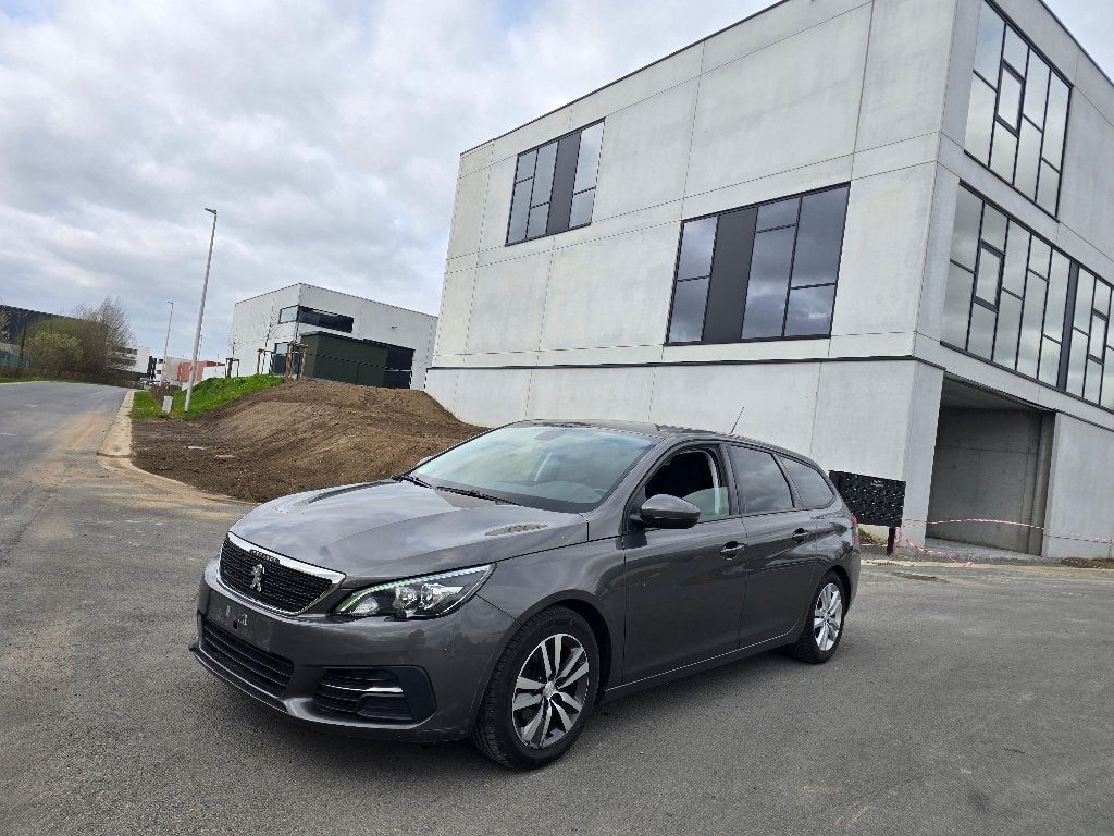 Peugeot 308 sw 1.6hdi - 154000km - 11/2017 - BTW wagen, Achat, Entreprise, Boîte manuelle, Noir