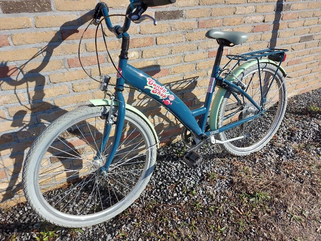 Meisjesfiets Candy Shop 24 inch 6 versnellingen, Fietsen en Brommers, Ophalen, Versnellingen, BikeFun Kids (BFK), Gebruikt
