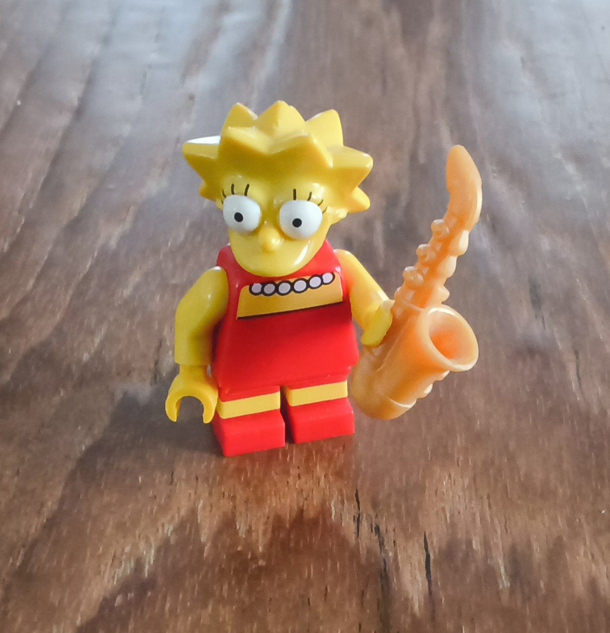 mini figure lego Lisa Simpson, Enlèvement, Lego