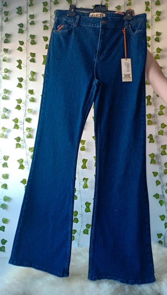 Jeansbroek Marcel maat xl, Kleding | Dames, Spijkerbroeken en Jeans, Ophalen, Blauw, Marcel, Overige jeansmaten