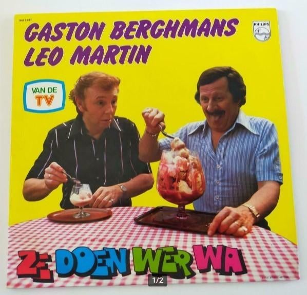 Vinyl LP Gaston & Leo Ze doen wer wa Humor Komedie Stand Up, Ophalen of Verzenden, 12 inch