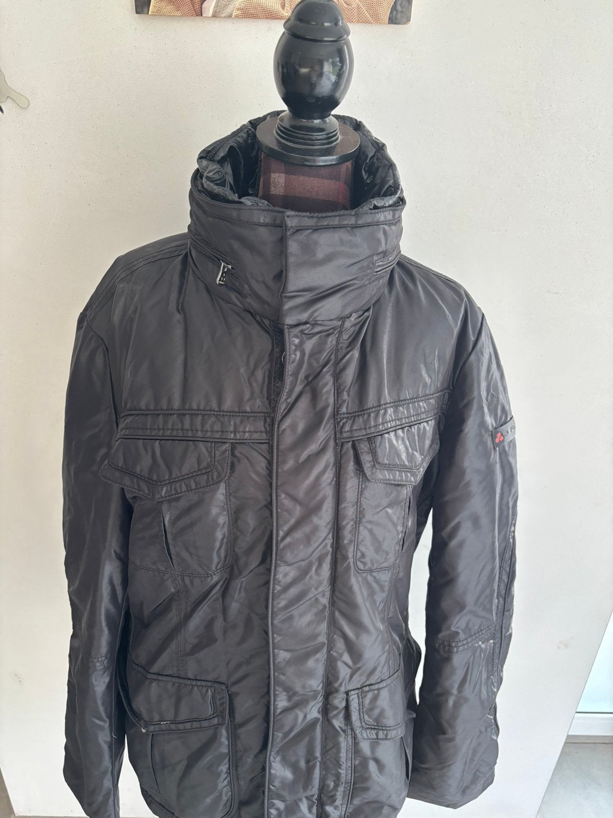 winterjas Peuterey maat L gekocht voor 650 euto, Ophalen of Verzenden, Zo goed als nieuw, Maat 52/54 (L), Zwart
