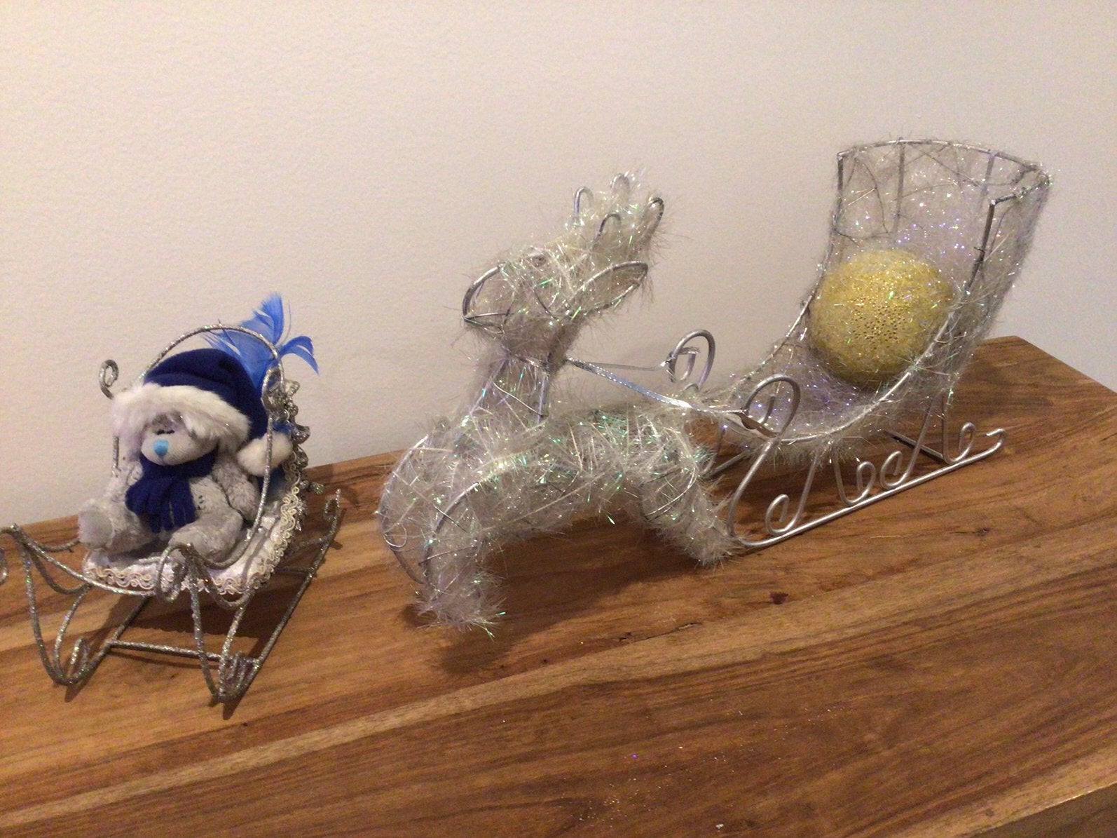 Decoratie kerst sleetjes (MeToYou en andere), Ophalen, Zo goed als nieuw