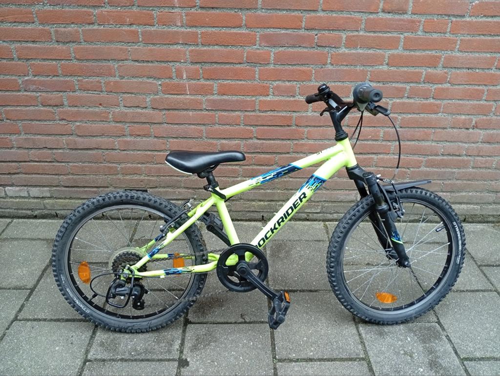 Rockrider 20 inch, Fietsen en Brommers, Ophalen, Staal, Velgrem, Zo goed als nieuw