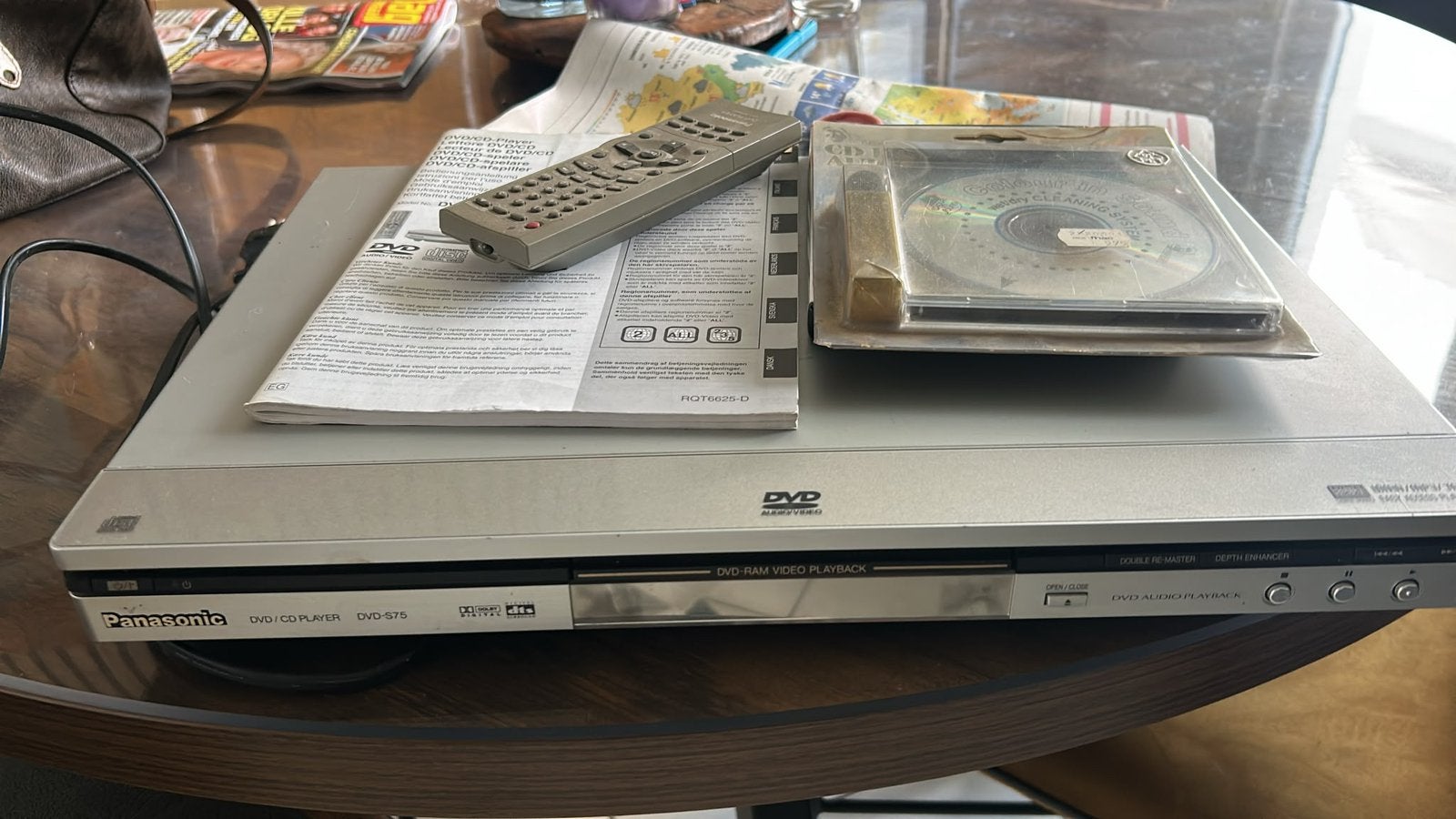 Dvd speler, Ophalen, Zo goed als nieuw