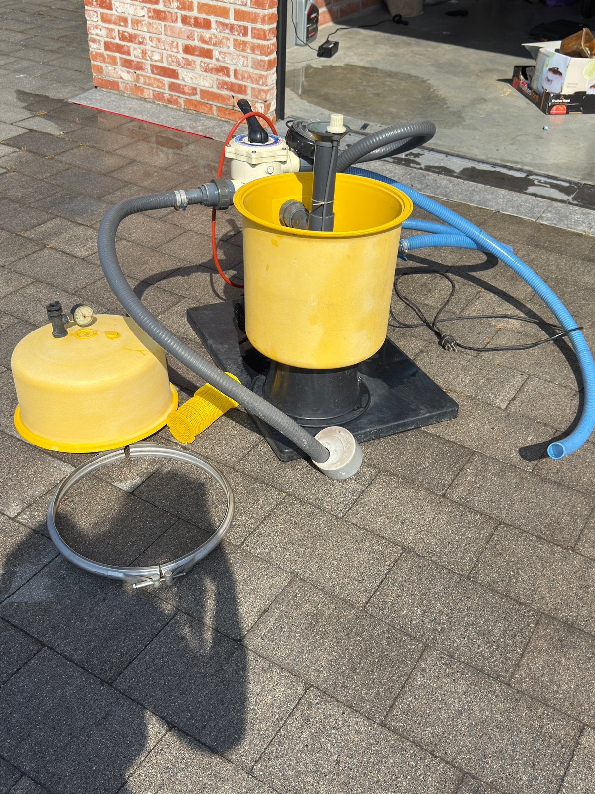 Zandfilter zwembad, Tuin en Terras, Zwembad-toebehoren, Ophalen, Gebruikt, Filter