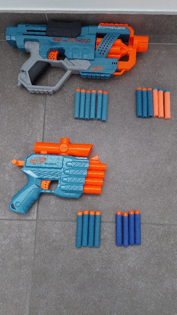 NERF Elite 2.0 speelgoedgeweren, Ophalen, Gebruikt