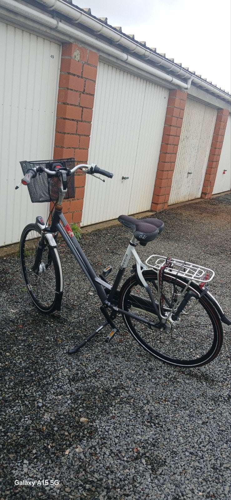 gazelle damesfiets, Ophalen, Gazelle