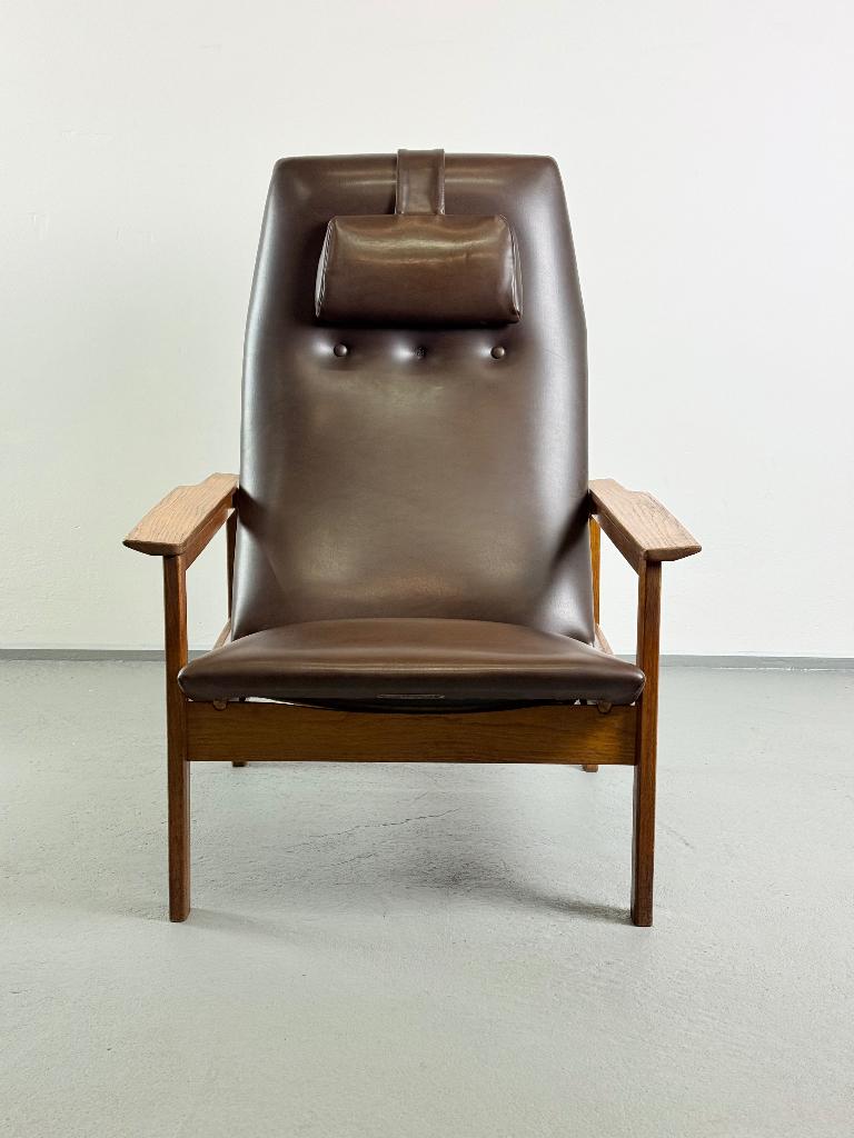 Lounge chair van Georges Van Rijck voor Beaufort, Antiquités & Art, Antiquités | Meubles | Chaises & Canapés, Enlèvement