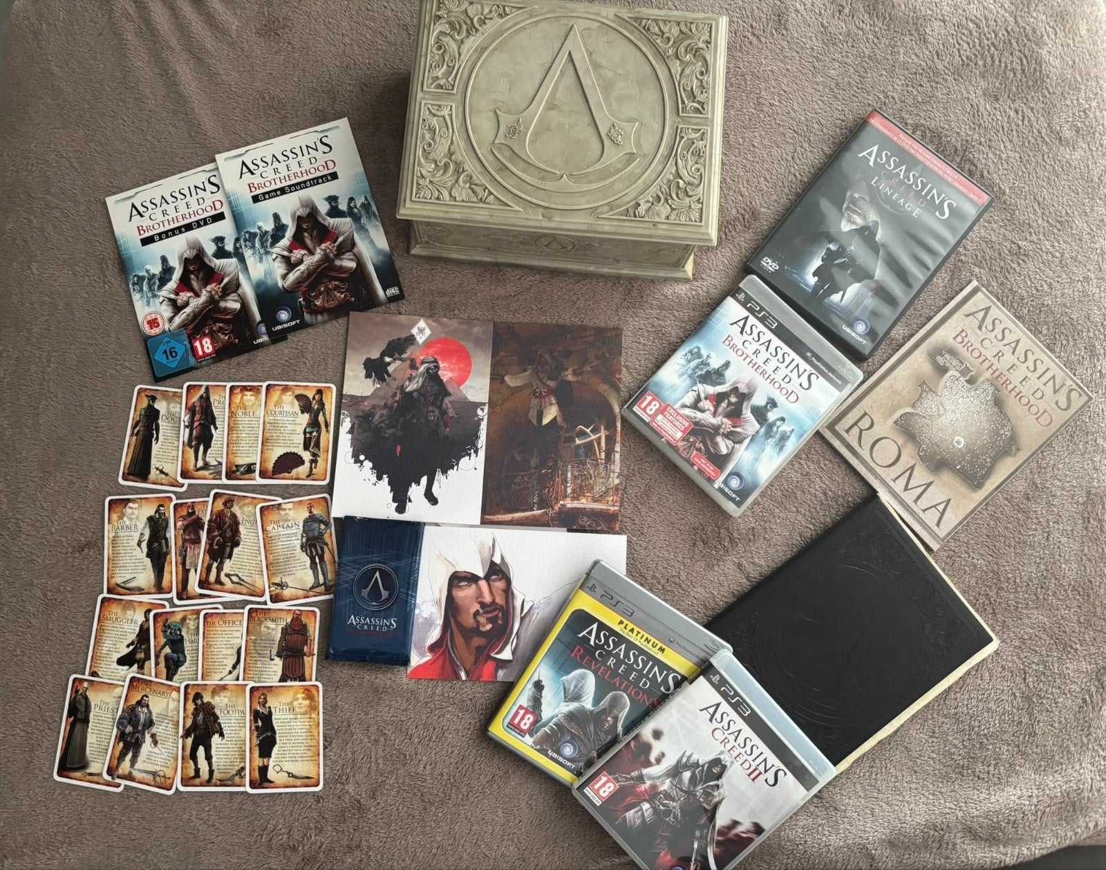 assassins creed brotherhood limited codex edition, Consoles de jeu & Jeux vidéo, Online, 1 joueur, Aventure et Action, Comme neuf