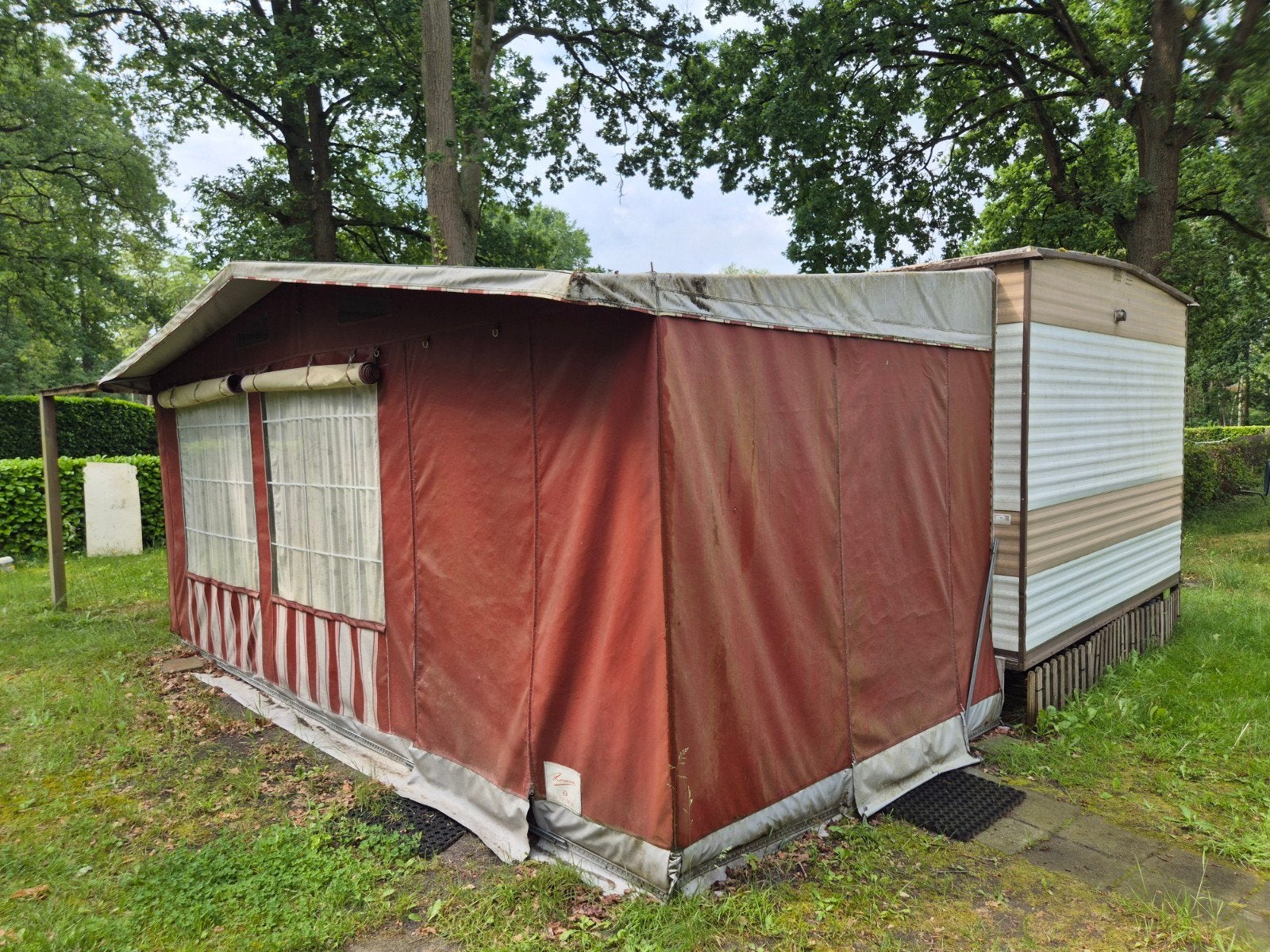 Voortent van caravan, Caravans en Kamperen, Ophalen