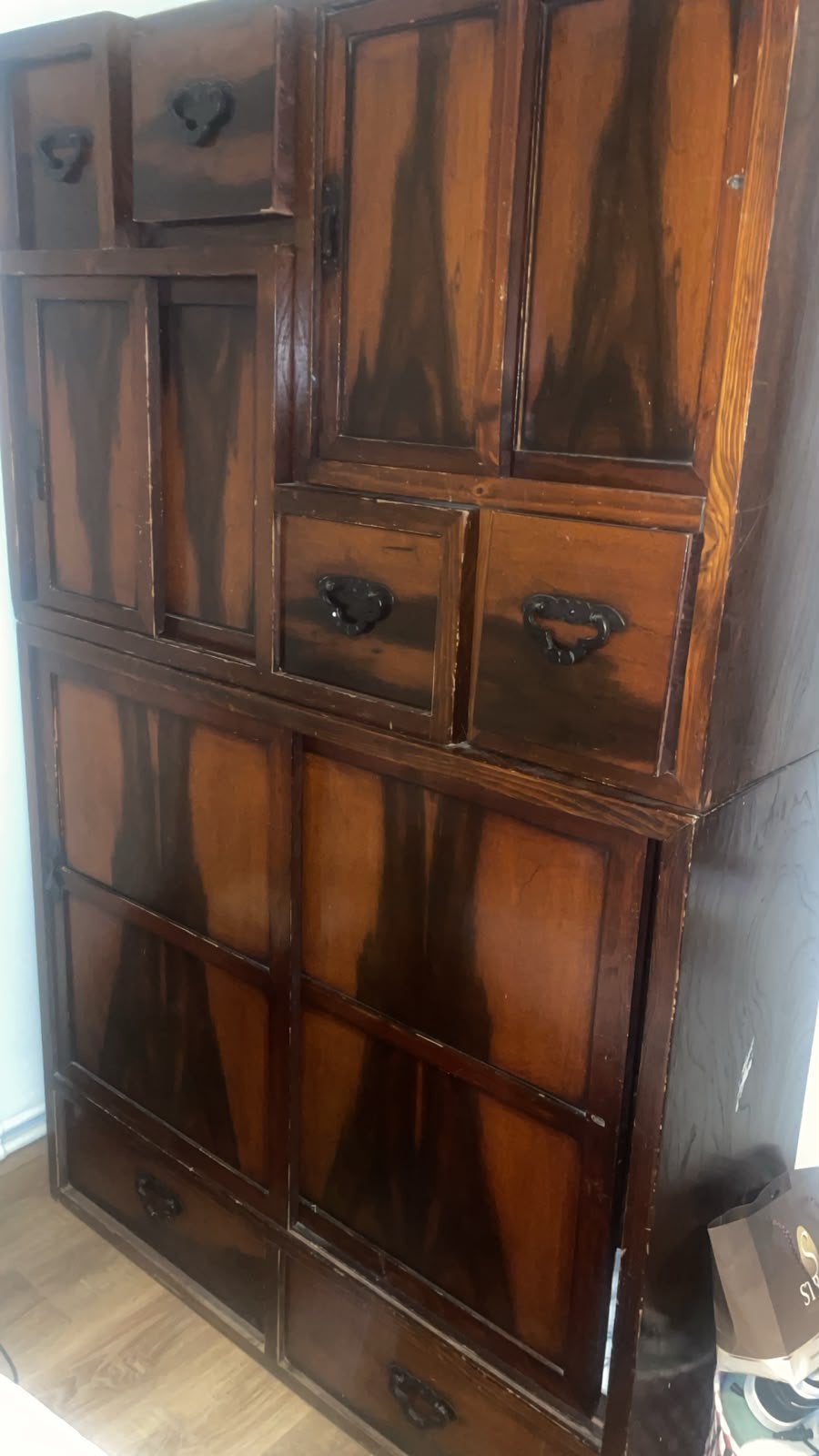 Authentique meuble coréen traditionnel modulable –6 éléments, Antiquités & Art, Antiquités | Meubles | Armoires, Enlèvement