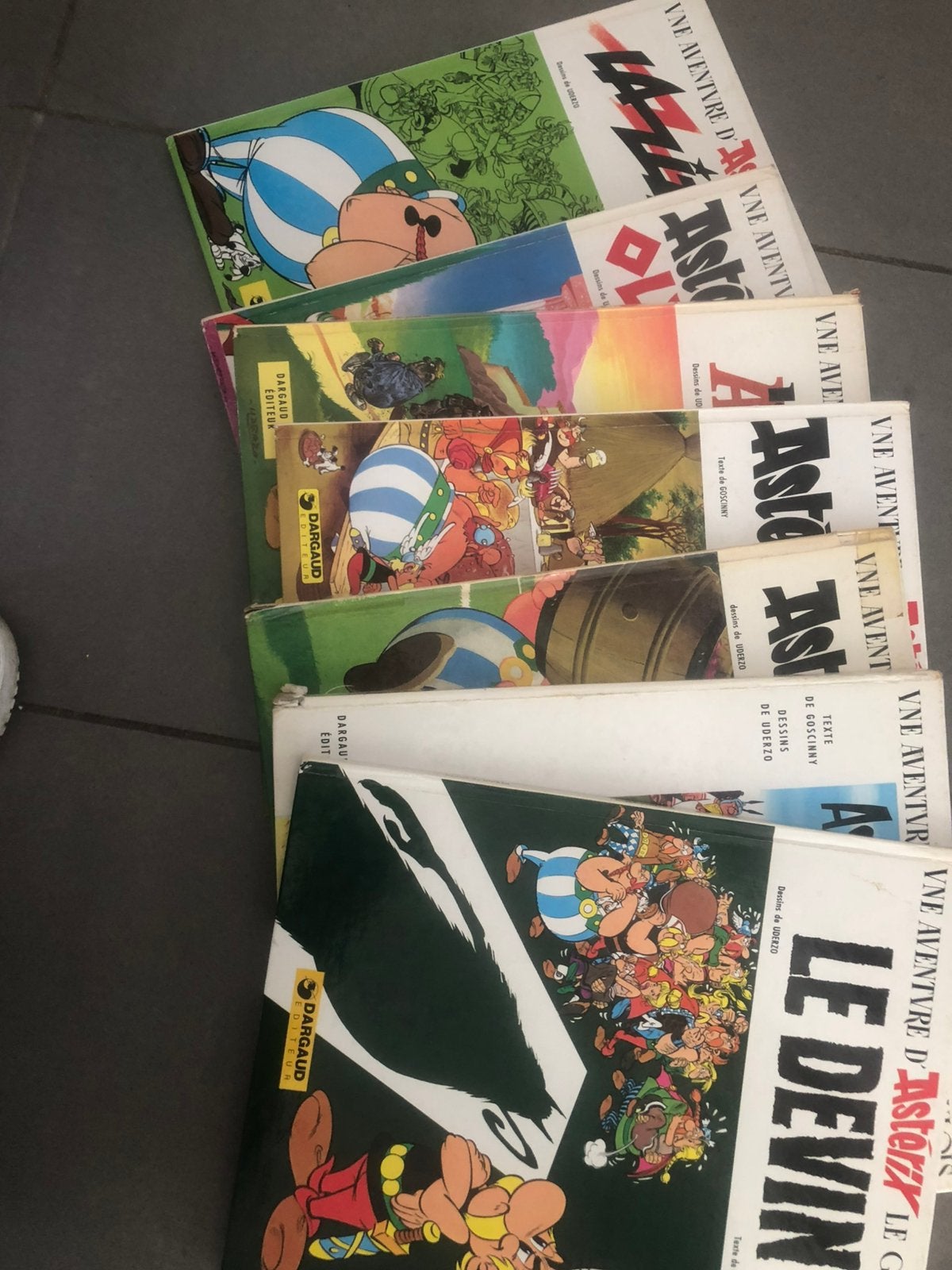 Asterix, Boeken, Ophalen, Gelezen