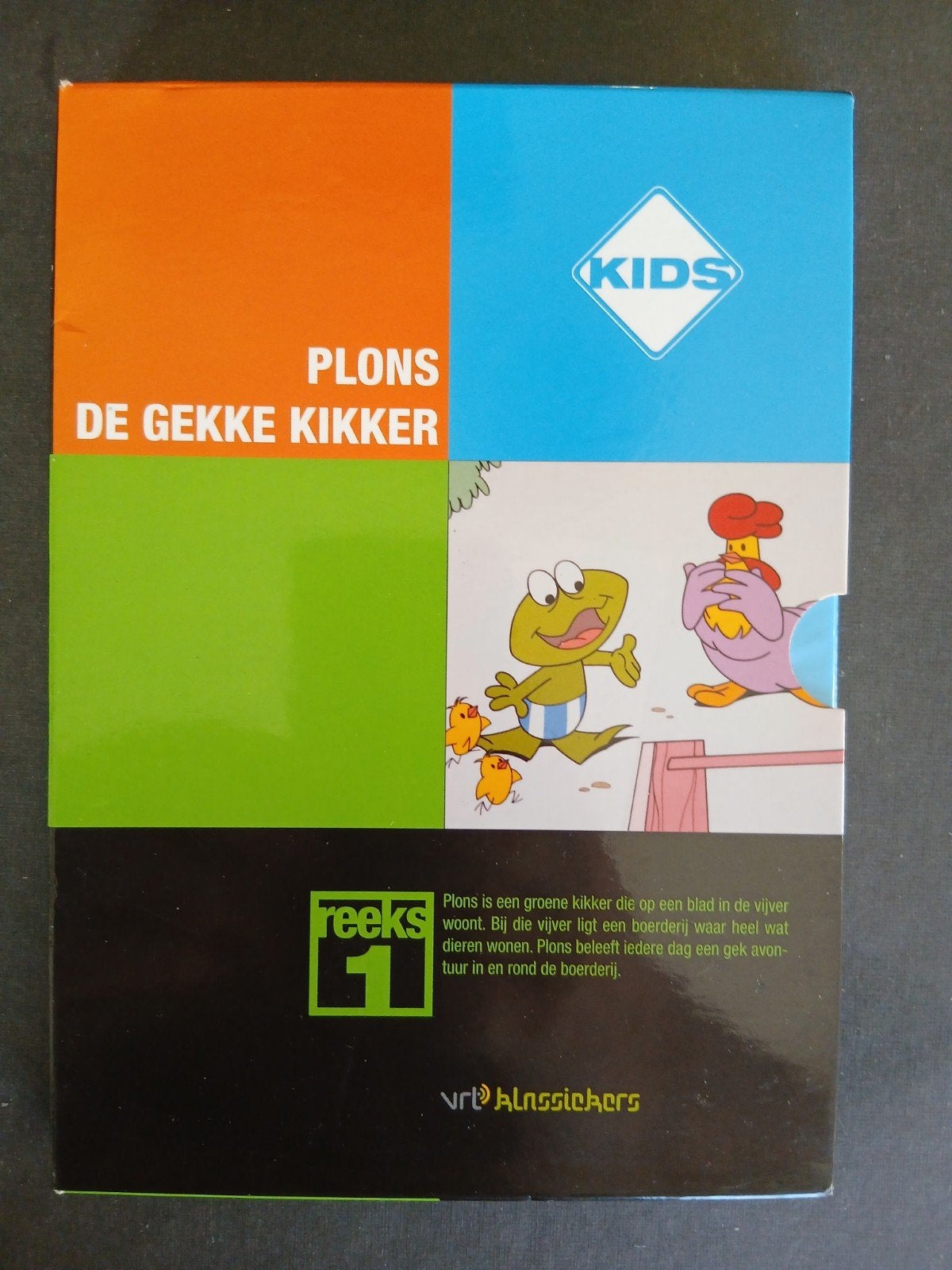 Plons de gekke kikker (1983), Gebruikt, Animatie, Alle leeftijden, Ophalen of Verzenden