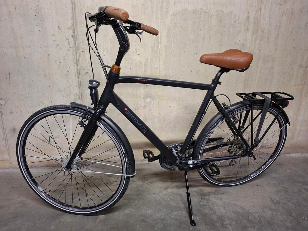 Batavus City De Luxe - Trendy - Super Degelijk - Nieuwstaat, Vélos & Vélomoteurs, Vélos | Hommes | Vélos pour homme, Enlèvement