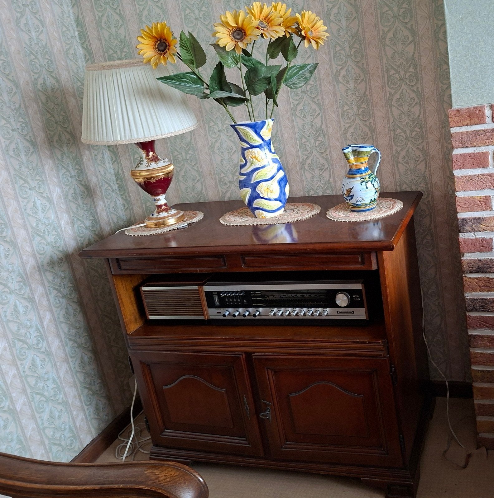 Tv meubel, Ophalen