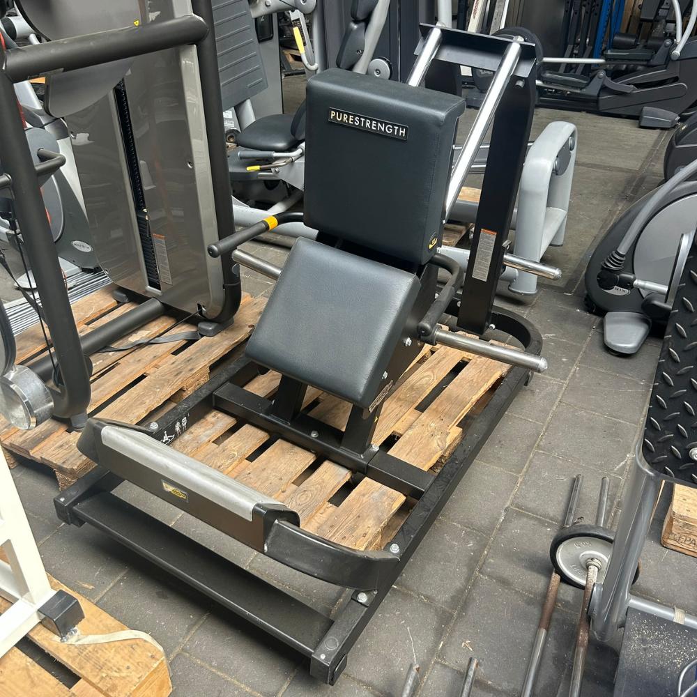 Technogym - Pure Strength - Calf Press, Sport en Fitness, Ophalen of Verzenden, Gebruikt, Benen, Overige typen